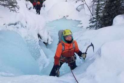 Wild Ice Waterfall Adventure