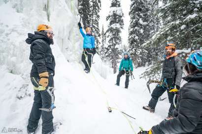 Wild Ice Waterfall Adventure