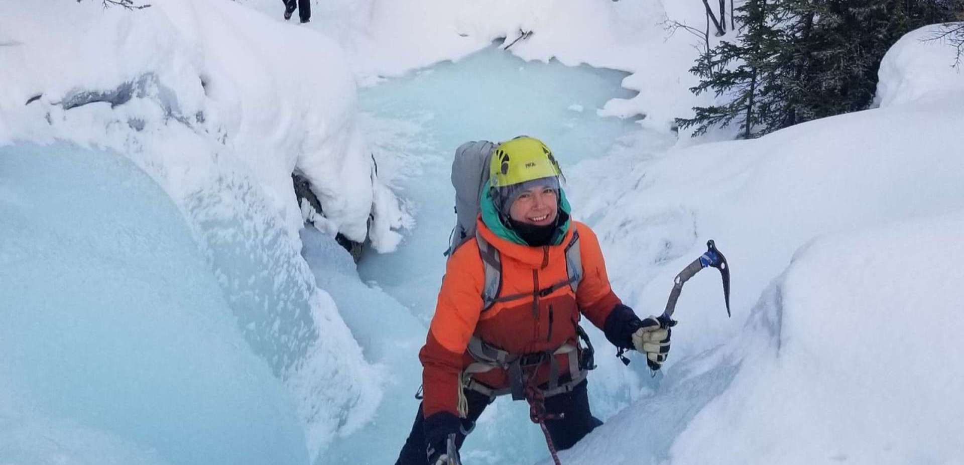 Climb a Frozen Waterfall